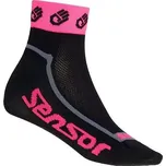 Sensor Ponožky Sensor Race Lite Ručičky, reflex růžová velikost 3-5 (35-38)