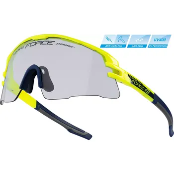 Sluneční brýle FORCE Brýle Force Ambient, fluo/modré, fotochromatická skla