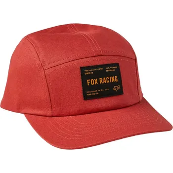 Kšiltovka Fox Racing Pánská kšiltovka Fox Regiment 5 Panel Hat Red Clear OS