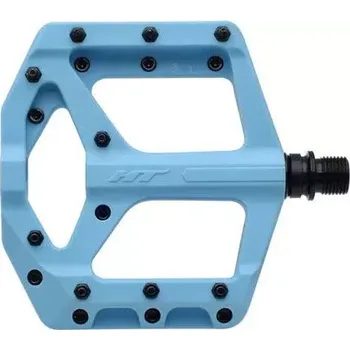 Pedál na kolo HT Pedals Pedály HT-PA32A, kovové piny barva modrá