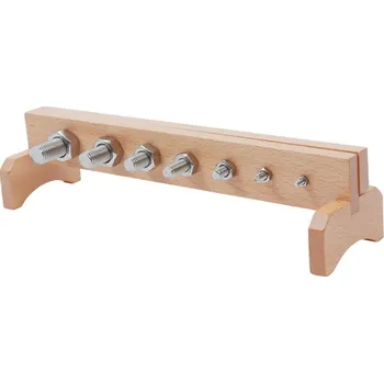 Hračka pro nejmenší ADENA MONTESSORI Stojan se šrouby