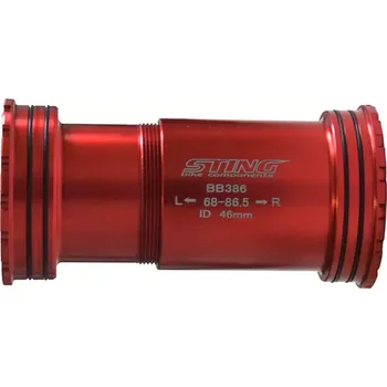 středové složení Sting Středová osa Sting ST-LKBB386, červená