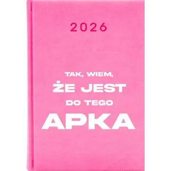 Kalendář Knižkový kalendář 2026 A5 růžový