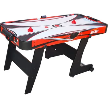 Stolní hokej ProZona.cz - Vzdušný hokej Tajfun 5ft, červený skládací
