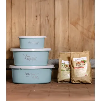 kbelík Waldhausen Muesly kyblík "Bon Appétit" s víčkem 5l Barva: Tyrkysová