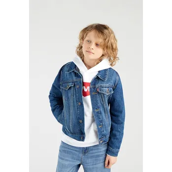 Chlapecká bunda Dětská riflová bunda Levi's 9E2058.NOS.B modrá 55X, vel. 176