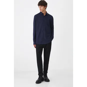 Pánská košile Košile Medicine pánská, tmavomodrá barva, slim, s klasickým límcem RW24.KDM051 59X, vel. S