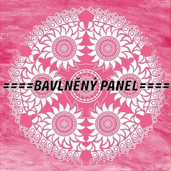 Panel bavlna - MANDALY-147-141 Velikost: 20x20cm