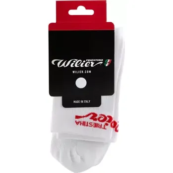 Pánské oblečení Wilier Ponožky WILIER bílé velikost S - M