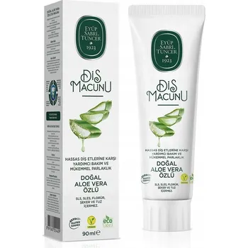 zubní pasta Zubní pasta s přírodním výtažkem z Aloe vera (90 ml)
