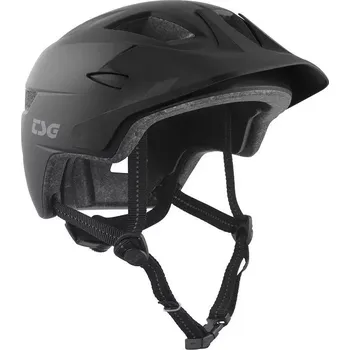 Cyklistická přilba TSG Přilba TSG Cadete Solid Color černá matná velikost 51-54