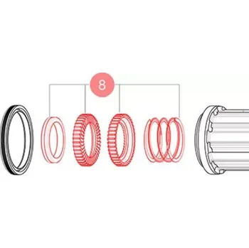 Náboj kola Mavic MAVIC KIT ID360 24 TEETH 2 RATCHET + MTB SPRING + PAD (specific) (LV2375200)