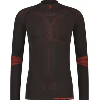 Pánské tričko BBB cycling BBB FIRLayer funkční triko dlouhý rukáv, černá velikost M - L