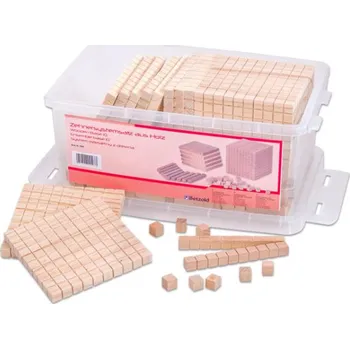 Dřevěná hračka BETZOLD Dřevěná desítková soustava komplet - bukový masiv