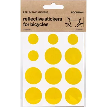 Bookman Samolepící odrazka Bookman - kolečka barva žlutá