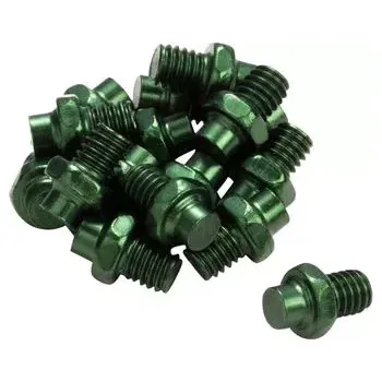 Pedál na kolo Reverse Piny Reverse Escape + Escape Pro set 16 ks barva zelená