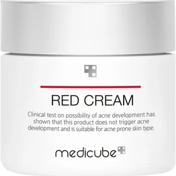 Pleťový krém MEDICUBE - RED CREAM 2.0 - Zklidňující pleťový krém pro problematickou a citlivou pleť 50 ml