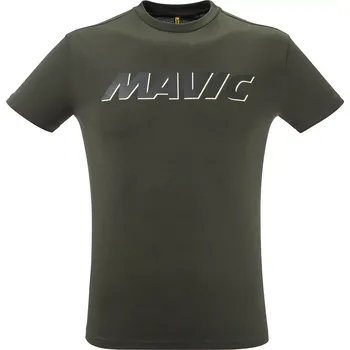 Pánské tričko Mavic MAVIC TRIKO S KRÁTKÝM RUKÁVEM CORPORATE LOGO ARMY GREEN velikost L