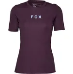 Fox Racing Dámský dres Fox Womens Ranger Ss Jersey Wordmark, Dark Purple velikost S
