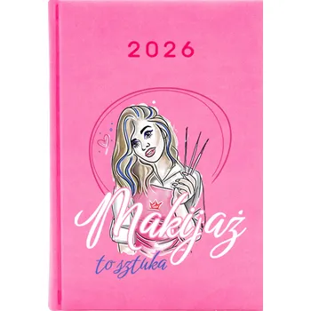 Kalendář Knižkový kalendář 2026 A5 růžový
