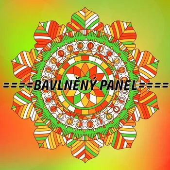 Panel bavlna - MANDALY-147-82 Velikost: 20x20cm