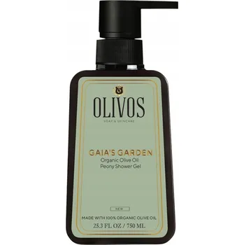Sprchový gel OLIVOS Sprchový gel s organickým olivovým olejem - Pivoňka | 750 ml