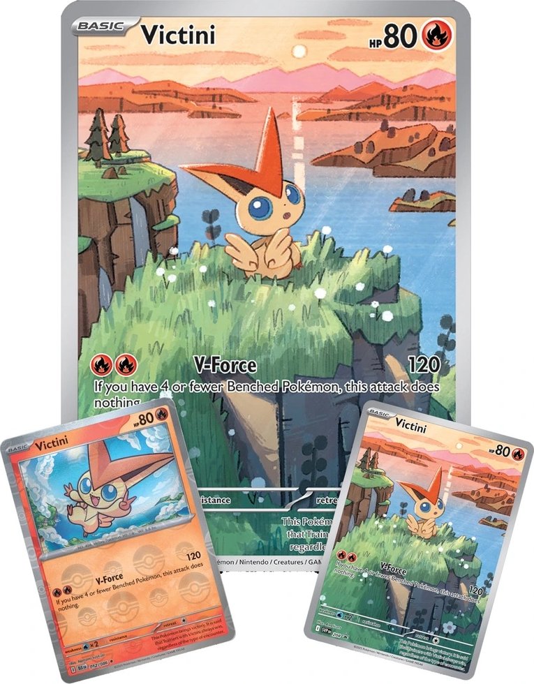 pokemon trading card games scarlet violet 10.5 unova victini illustration Black Bolt & White Flare Collection CardsRfun Collect Pokmon from the Unova region with the Unova Victini Illustration Collection Pokemon Scarlet & Violet Unova