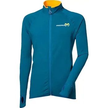 Pánská mikina PROGRESS Progress Torez pánská funkční sportovní mikina, petrol velikost XXL