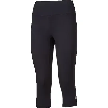 cyklistické kraťasy PROGRESS Progress Silvia dámské 3/4 legíny - černé velikost S