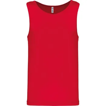 pracovní tričko Kariban Tílko PA441, sportovní, bez rukávu, pánské COT20P44100413-red 3XL Červená