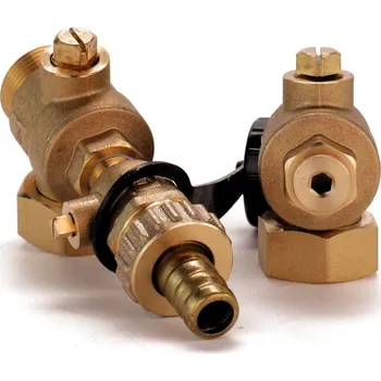 Kotel VIESSMANN Kohout vstupu a výstupu topné vody