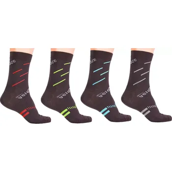 Pánské ponožky Velotoze Ponožky veloToze, kompresní s merino vlnou velikost L - XL barva černá/šedá