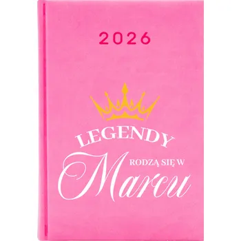Kalendář Knižkový kalendář 2026 A5 růžový