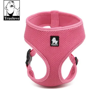 Postroj pro psa Postroj odlehčený pro malé psy a kočky růžový S