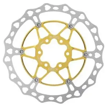 Brzda na kolo a2z Brzdový kotouč A2Z Srdce, zlatá průměr kotouče 160 mm