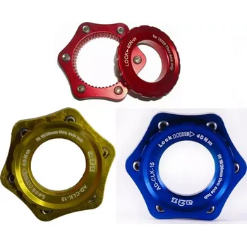 Brzda na kolo a2z A2Z adaptér Center Lock - IS (6 děr), pro osu 15 mm barva červená