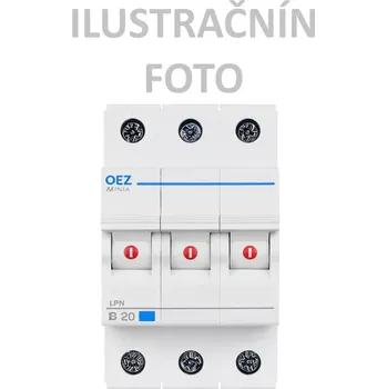 Jistič Jistič 3P 6A C LPN-6C-3 10kA Minia