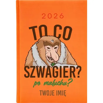 Kalendář Knižkový kalendář 2026 A5 oranžový