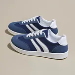 Stylové tenisky pro volný čas a sport Barva: Modrá, Velikost: 36