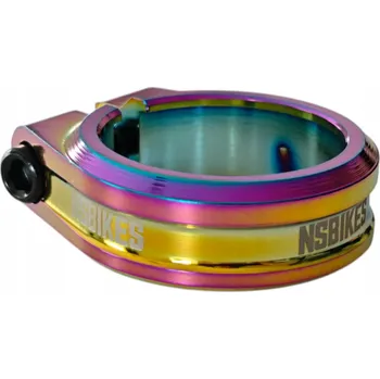 Sedlovka Objímka Podsedlová Objímka Sedlovky na Šroub NS BIKES 34.9mm - Černá Matná