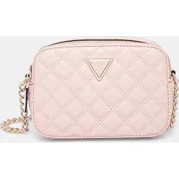 Kabelka Guess GIULLY růžová barva, HWQG87 48140 HWQG87.48140 03A, vel. ONE SIZE