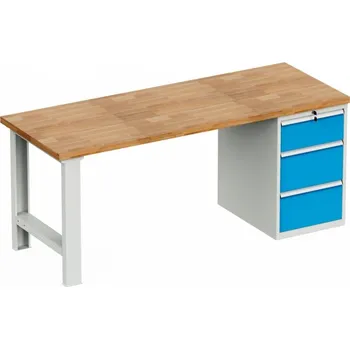 Dílenský stůl Enprag Dílenský stůl HD_01_203 - 3x zásuvka + noha