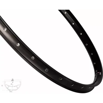 Ráfek na kolo Mach1 27,5" Ráfek Mach1 Trucky 30 disc, 584 x 23, černý počet děr 32