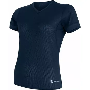 Pánské oblečení Sensor Dámské triko Sensor Coolmax AIR, krátký rukáv - deep blue velikost XL