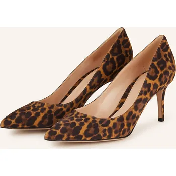 Dámské lodičky Gianvito Rossi Dámské Lodičky Gianvito 70, koňaková / tmavě...