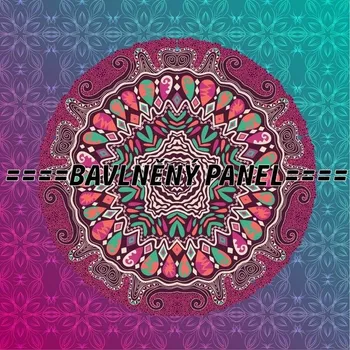 Panel bavlna - MANDALY-147-71 Velikost: 20x20cm