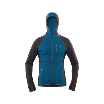 Pánská mikina Tilak Femund marocan blue / charcoal XL; Modrá mikina + DÁREK DLE VÝBĚRU!