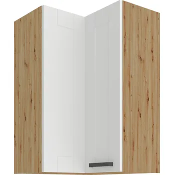 Stolarz-Lempert Kuchyňská skříňka Luna WHAR - horní rohová 60x60 GN-90 2F (°90)