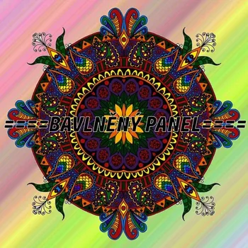 Panel bavlna - MANDALY-147-79 Velikost: 20x20cm