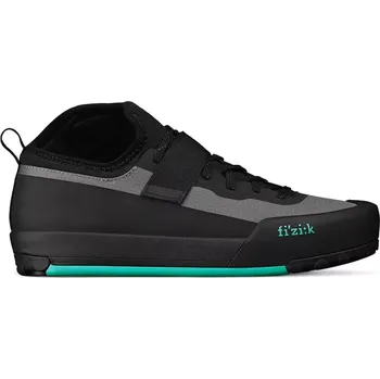 Pánské cyklistické tretry Fizik Tretry FIZIK SHOES GRAVITA TENSOR GREY - AQUA MARINE velikost 40